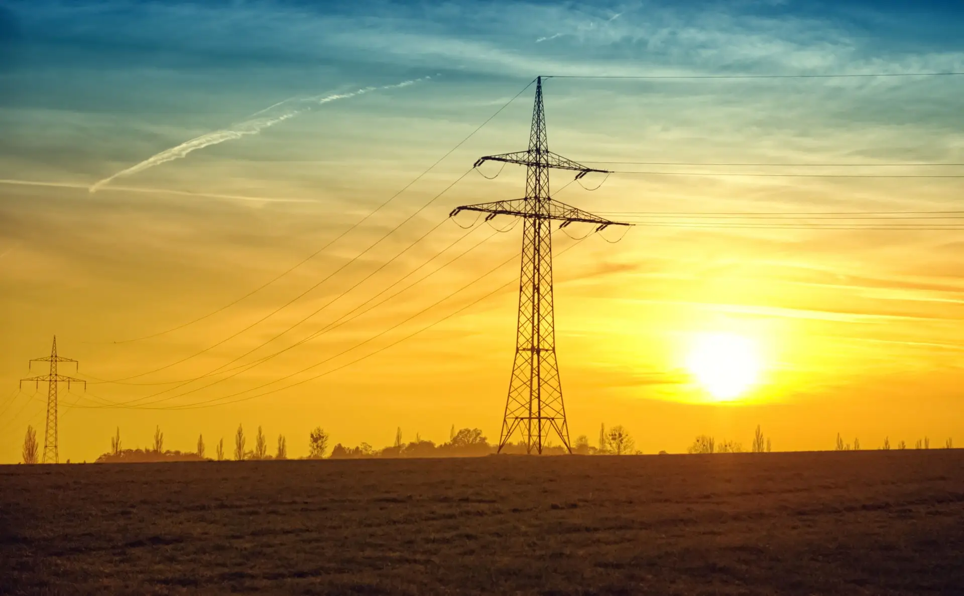 Lignes électriques à haute tension